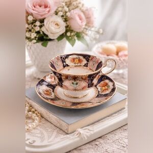Vintage Royal Stafford Teacup & Saucer
English Bone China